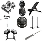 Pack Homegym Tout-en-1 Ultimate - TitanSilver 