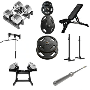 Ultimate Alles-in-1  Homegym Bundel - TitanSilver