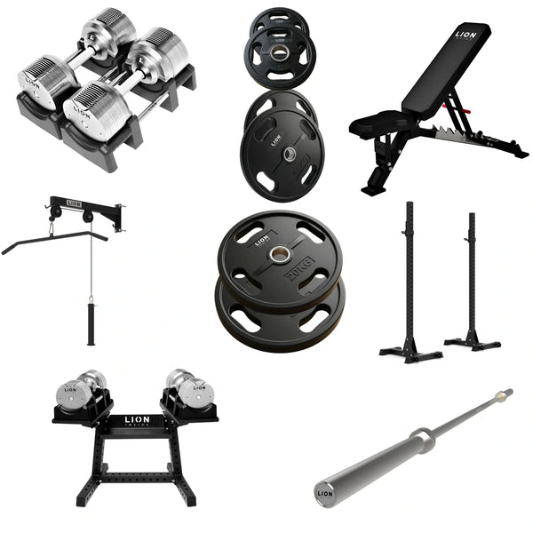 Ultimate Alles-in-1  Homegym Bundel - TitanSilver