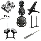 Pack Homegym Tout-en-1 Ultimate - TitanSilver 