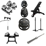 Pack Homegym Tout-en-1 Ultimate - TitanSilver 