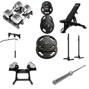 Ultimate Alles-in-1  Homegym Bundel - TitanSilver