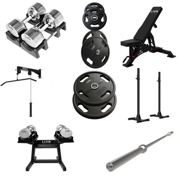 Ultimate Alles-in-1  Homegym Bundel - TitanSilver