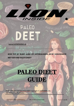 E-book PALEO Régime - Recettes diététiques - LIONINSIDE