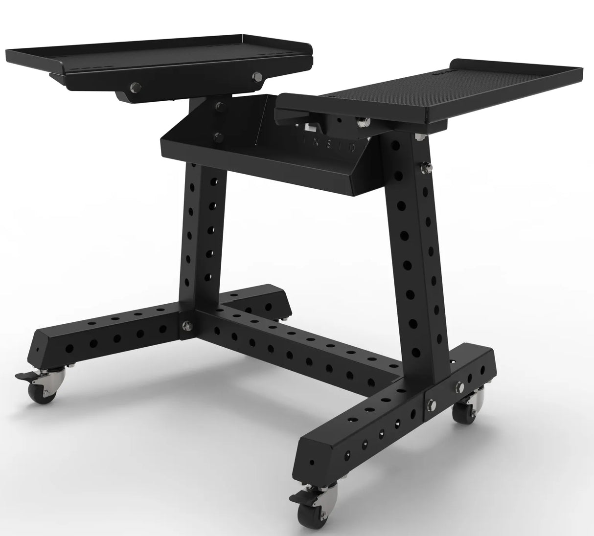 LION® TitanRack™ PRO – Stevig Dumbbell Rek met Wielen | Heavy-Duty Halterstandaard - LIONINSIDE