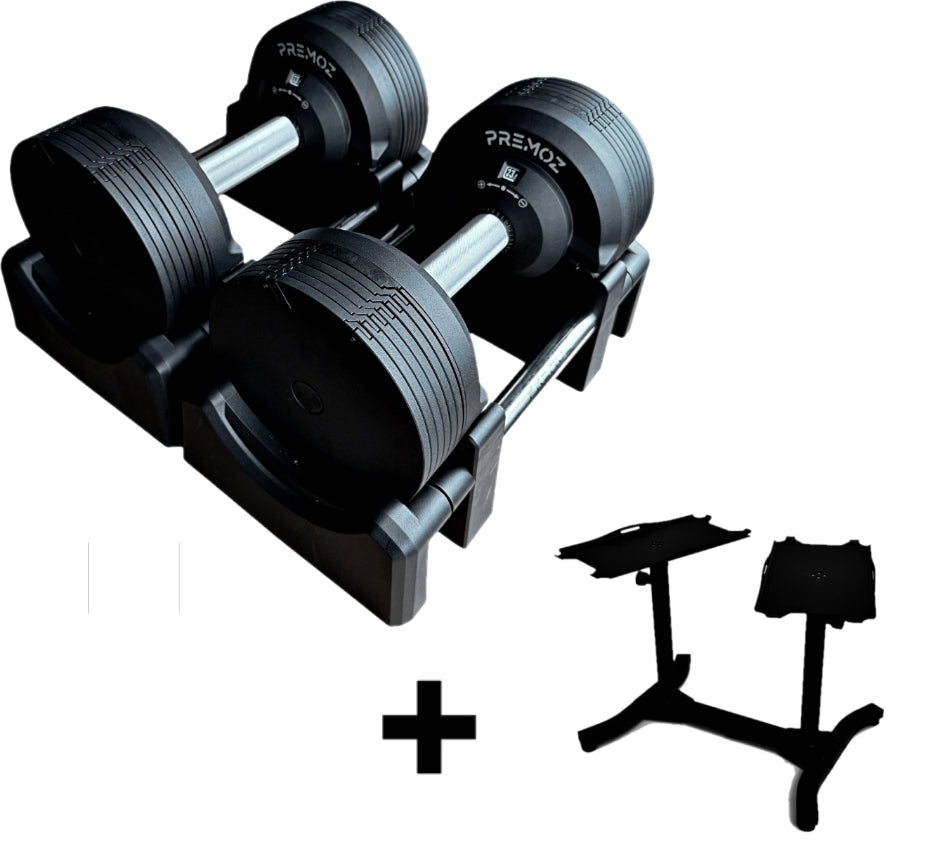 LION® PREMOZ™ BlackValor Verstellbar Hantelen 4 bis 23,5 Kilogramm 