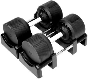 Dumbbell set 40 kg verstelbaar – ideaal voor krachttraining en compacte homegym